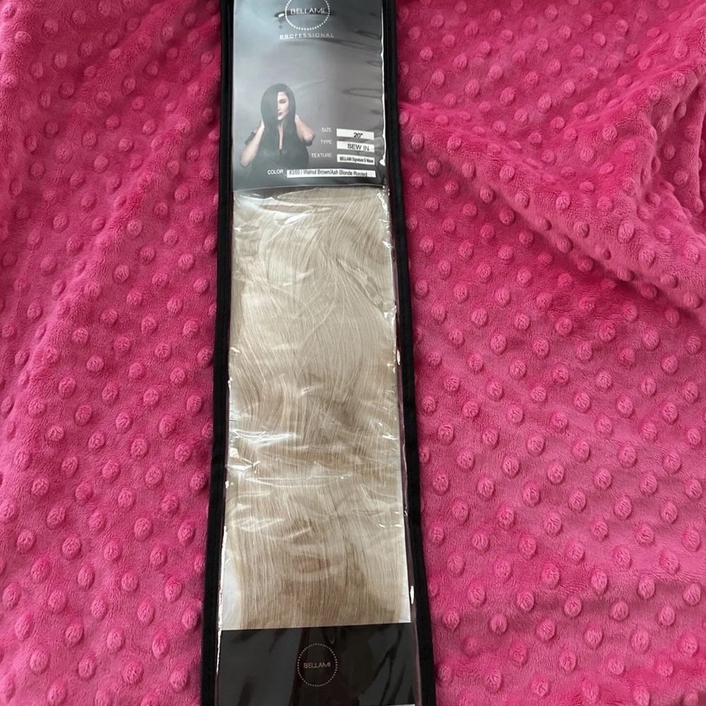 New package of bellami hair extensions